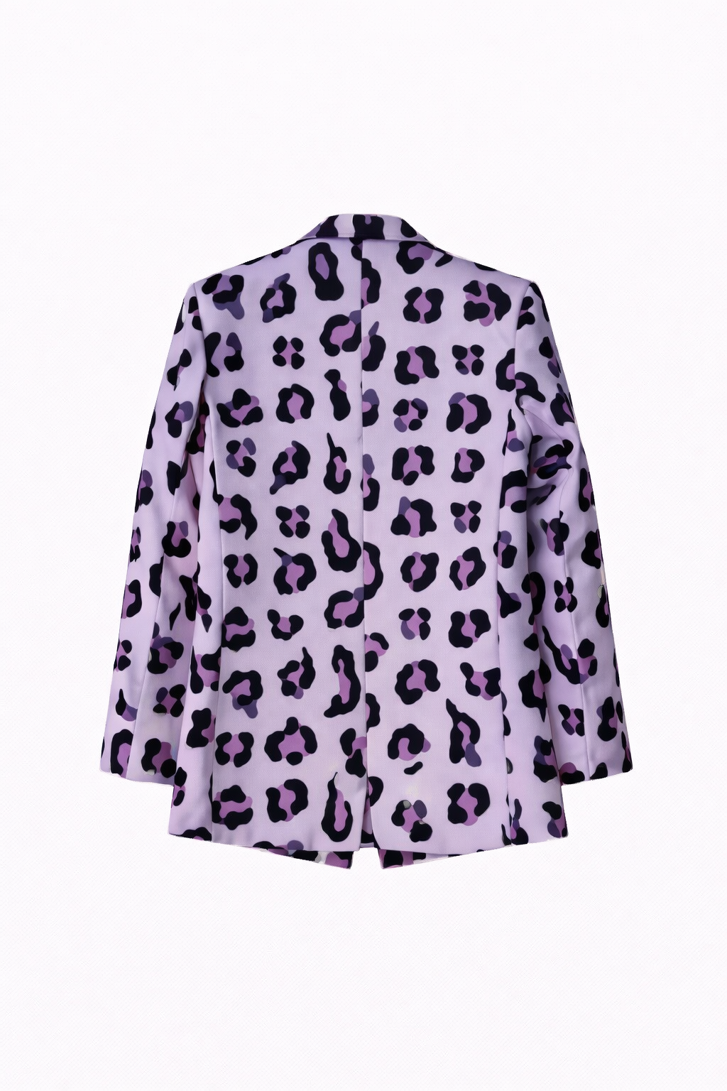 Blazer Lila Print Leopardo – Sastrería Estampada