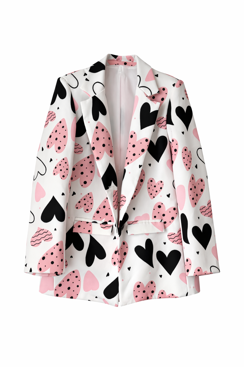 Blazer Corazones | Estampado Exclusivo
